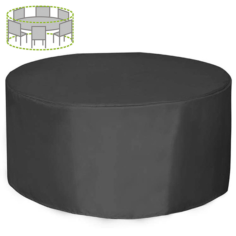 Bistro Table Set - 12 Sizes Round Furniture Cover 210D
