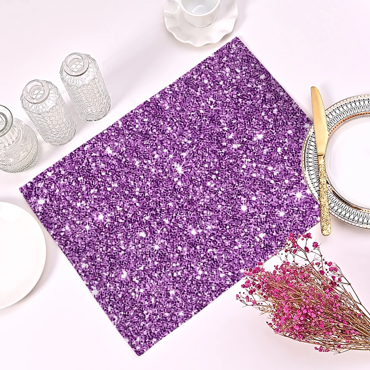 Purple Geometric Pattern Kitch - Outdoor Furniture Dining recension och pris