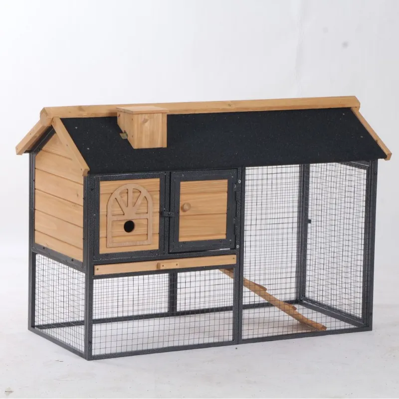 Modern Rabbit Hutch Outdoor Bu - Outdoor Furniture Yellow recension och pris