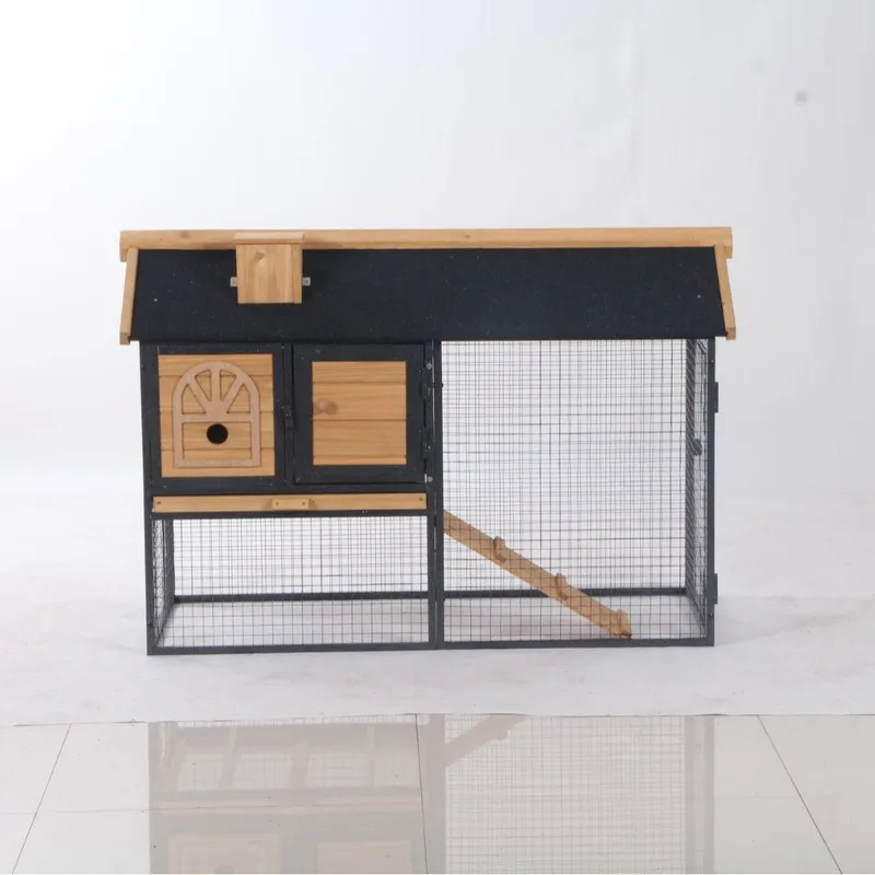 Modern Rabbit Hutch Outdoor Bu - Outdoor Furniture Yellow recension och pris