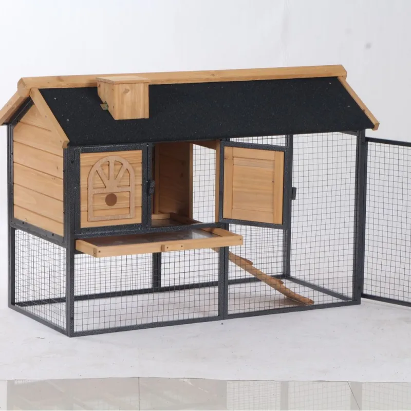 Modern Rabbit Hutch Outdoor Bu - Outdoor Furniture Yellow recension och pris