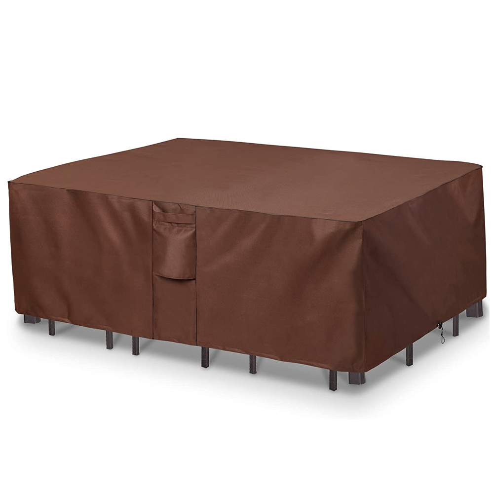 Brown 420D HEAVY DUTY Outdoor  - Outdoor Furniture Table And Chairs recension och pris