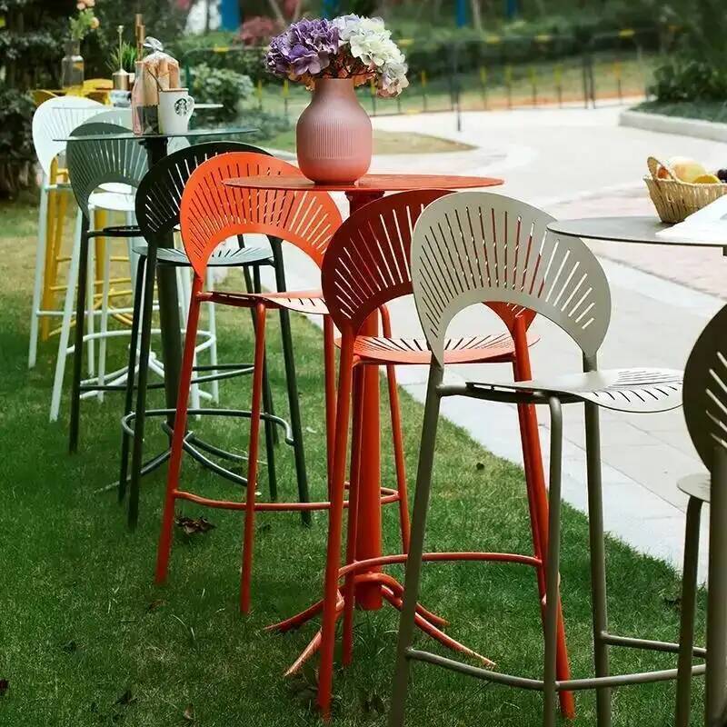 New Yellow Industrial Bar Stoo - Outdoor Furniture Yellow recension och pris