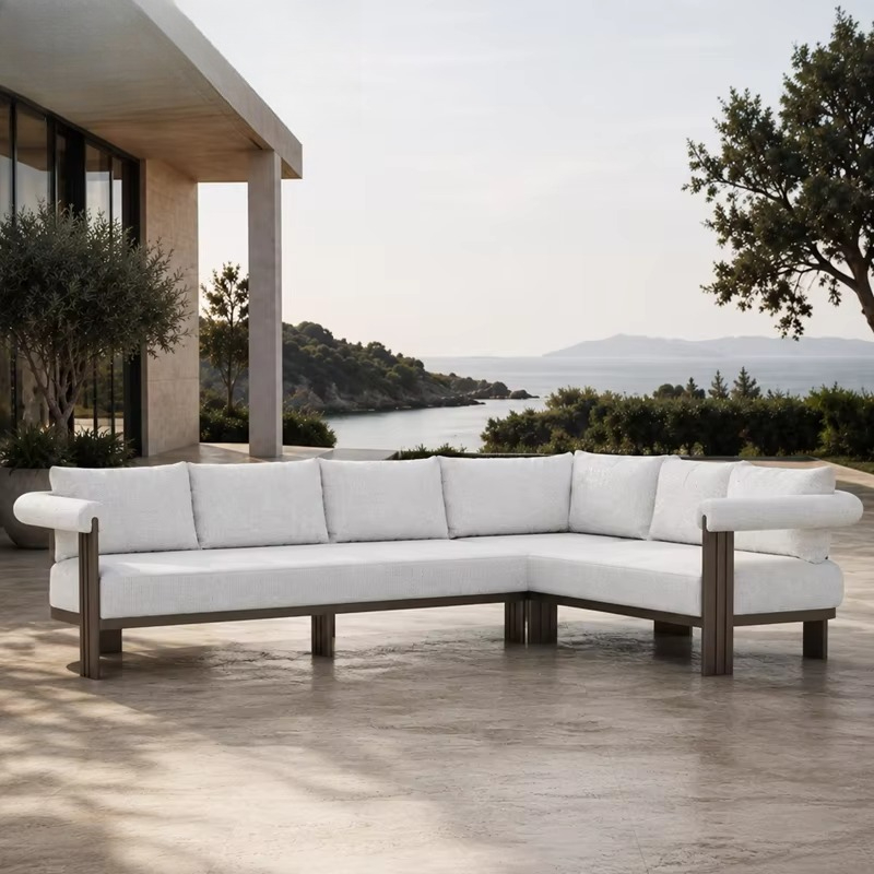 #Luxury Villa Sofa Set Modern  - Outdoor Furniture L Shape recension och pris