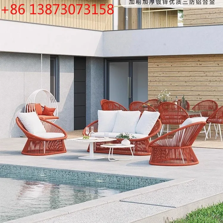 Outdoor rattan combination cou - Outdoor Furniture L Shape recension och pris