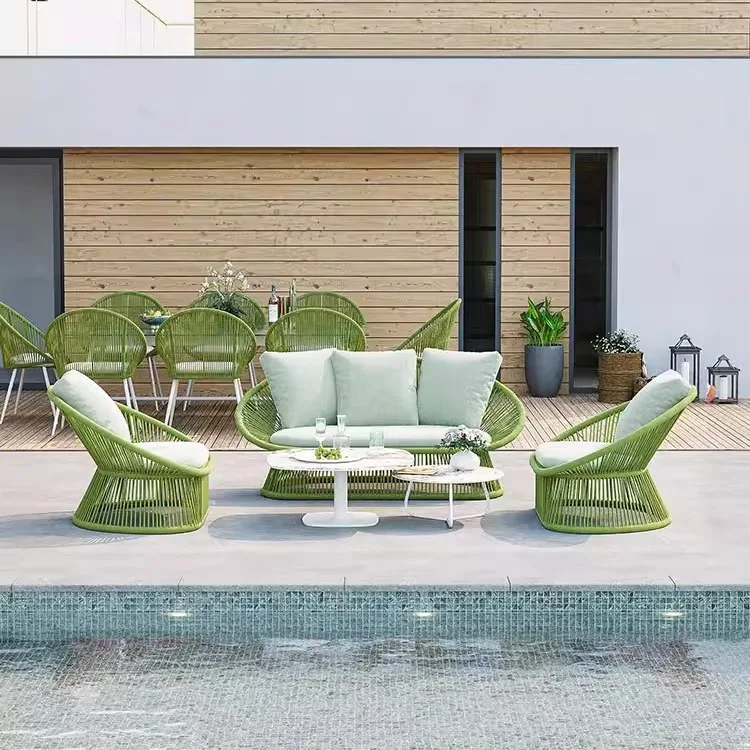 Outdoor rattan combination cou - Outdoor Furniture L Shape recension och pris