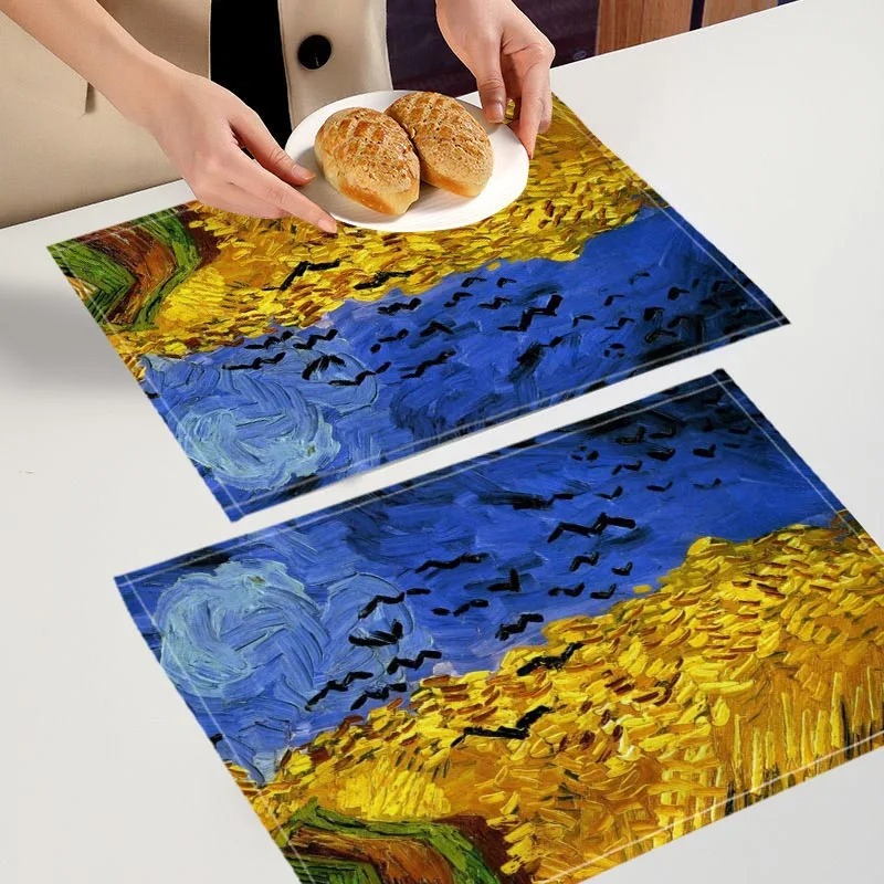 Van Gogh Art Style Placemat, B - Outdoor Furniture Dining recension och pris