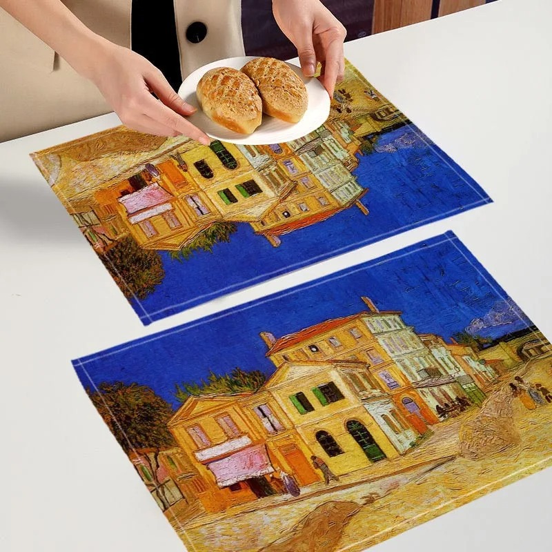 Van Gogh Art Style Placemat, B - Outdoor Furniture Dining recension och pris