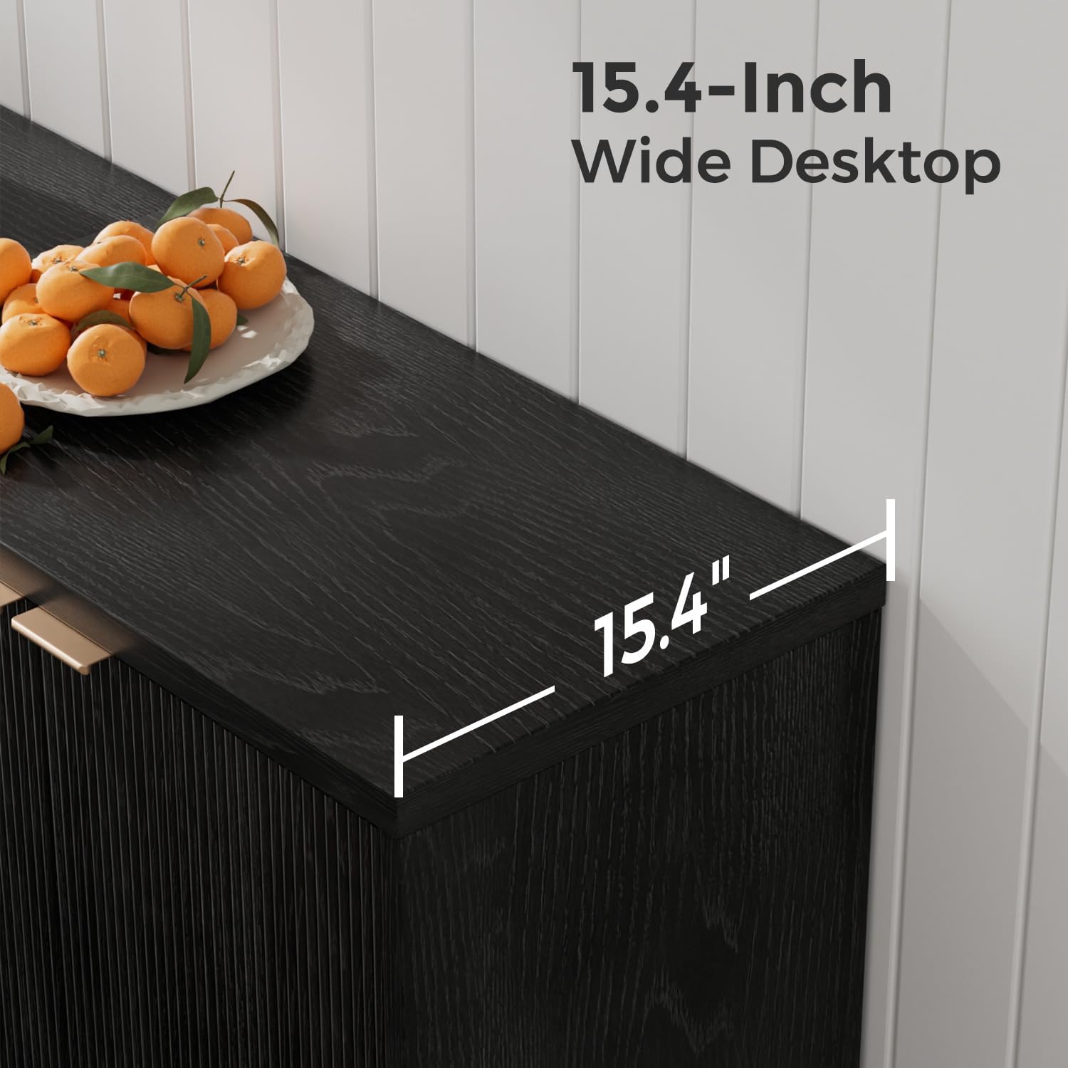 Fluted Buffet Cabinet With Sto - Outdoor Furniture Dining recension och pris
