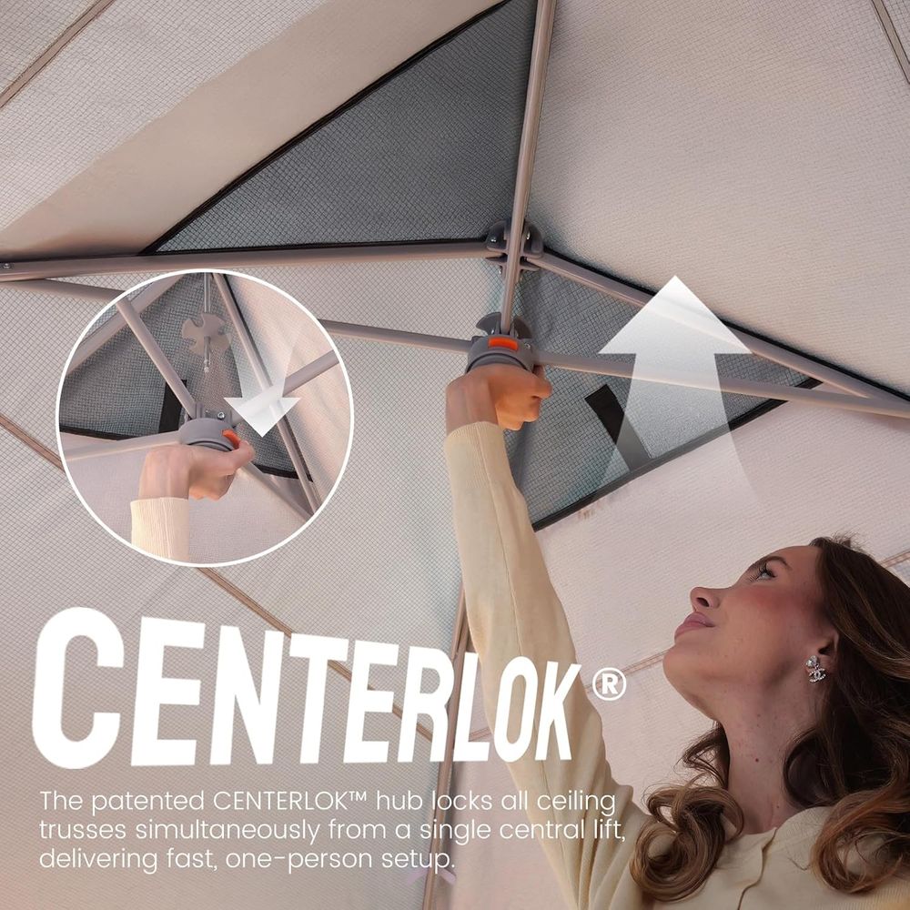 10x10 Up Tent, Beach Tent with - Outdoor Furniture Rooms To Go recension och pris