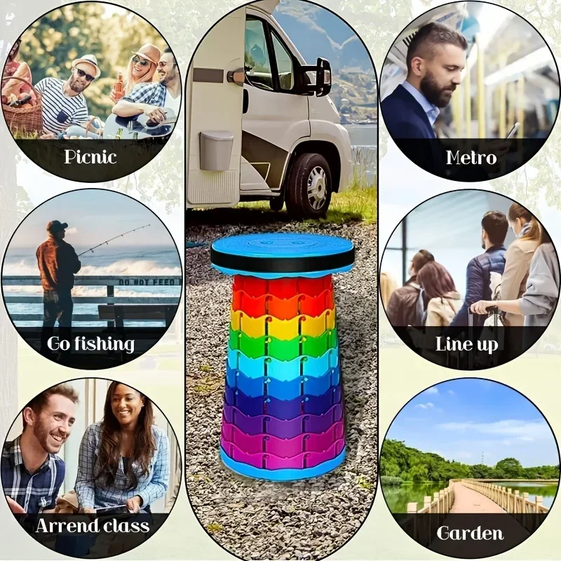 Rainbow Telescopic Camping Sto - Outdoor Furniture Set Sale recension och pris