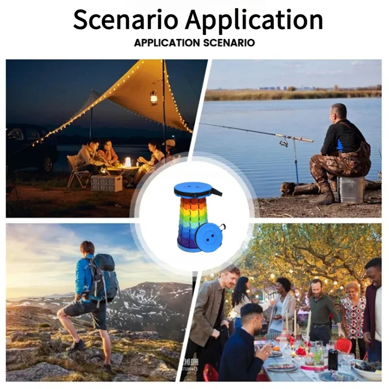 Rainbow Telescopic Camping Sto - Outdoor Furniture Set Sale recension och pris