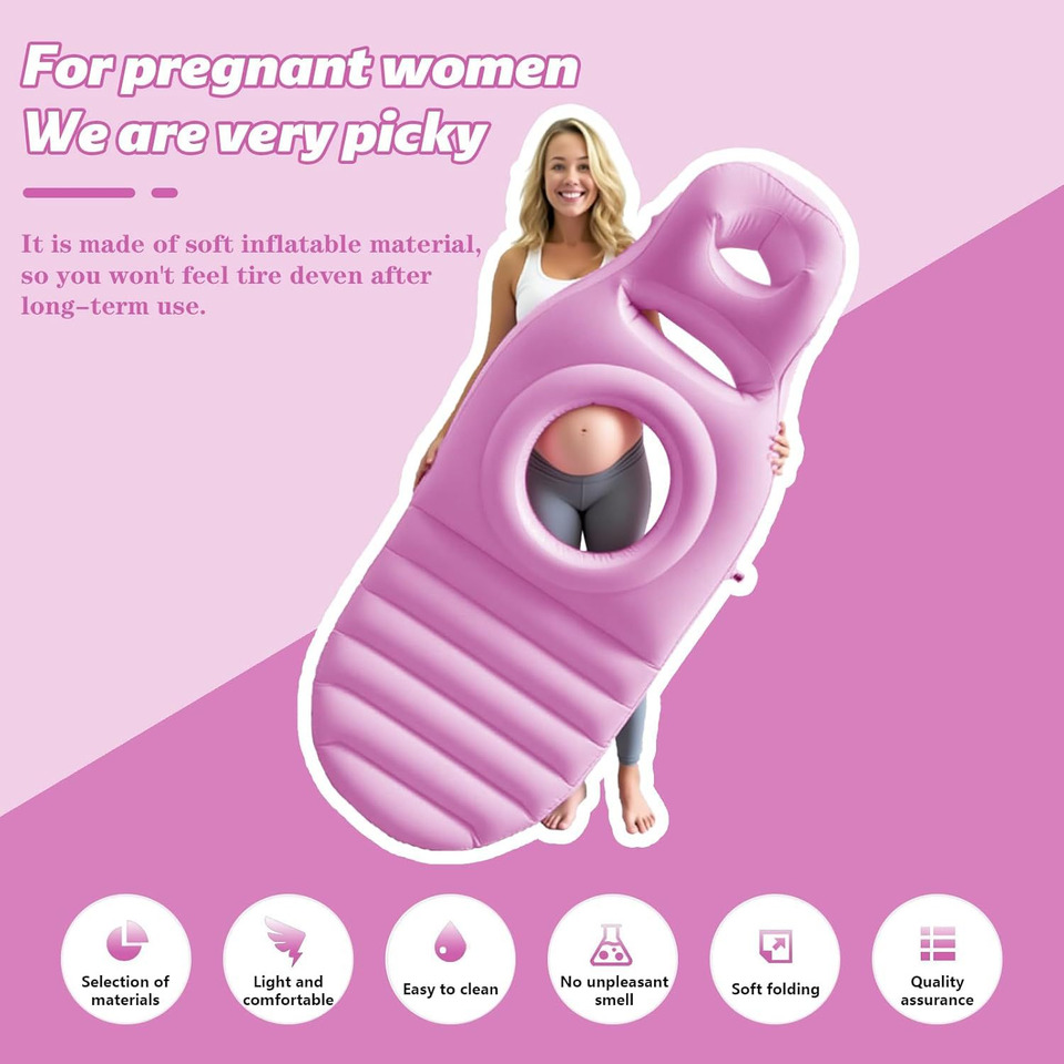 Inflatable Pregnancy Pillow Yo - Outdoor Furniture Pads recension och pris