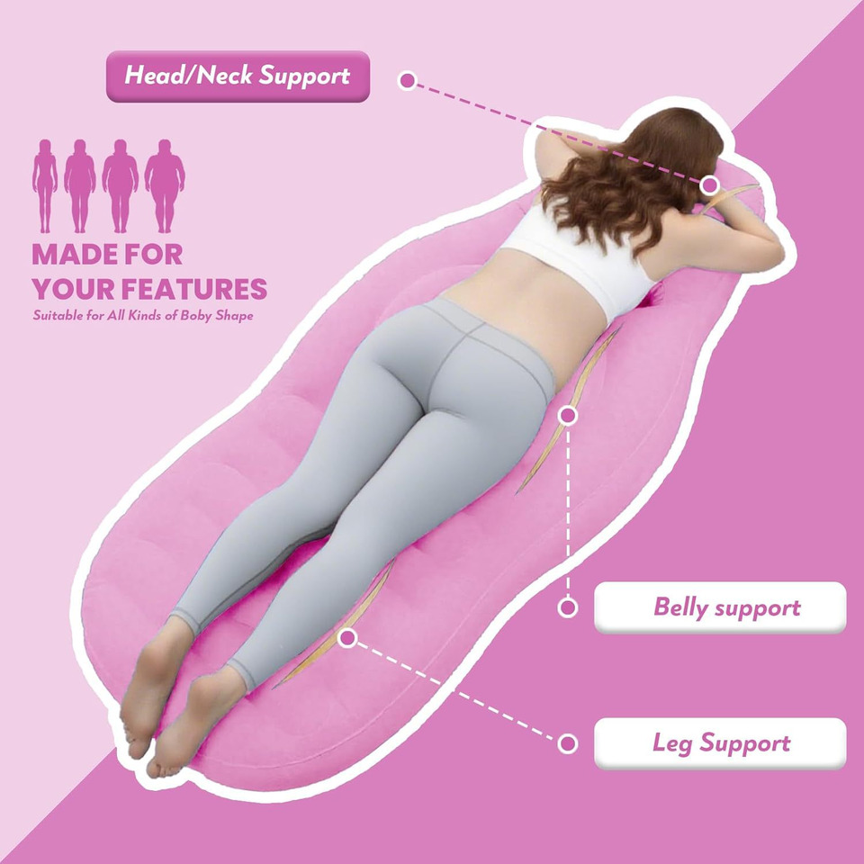 Inflatable Pregnancy Pillow Yo - Outdoor Furniture Pads recension och pris