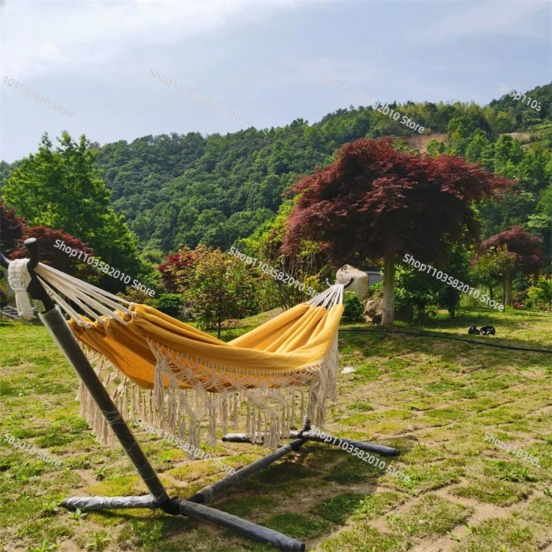 Minimalist Yellow Tassel Doubl - Outdoor Furniture Yellow recension och pris