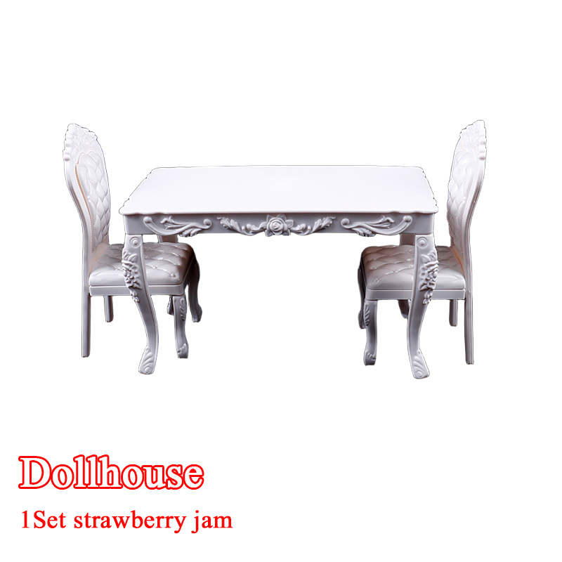Dollhouse 1:6 Kitchen Furnitur - Bistro Table Set recension och pris