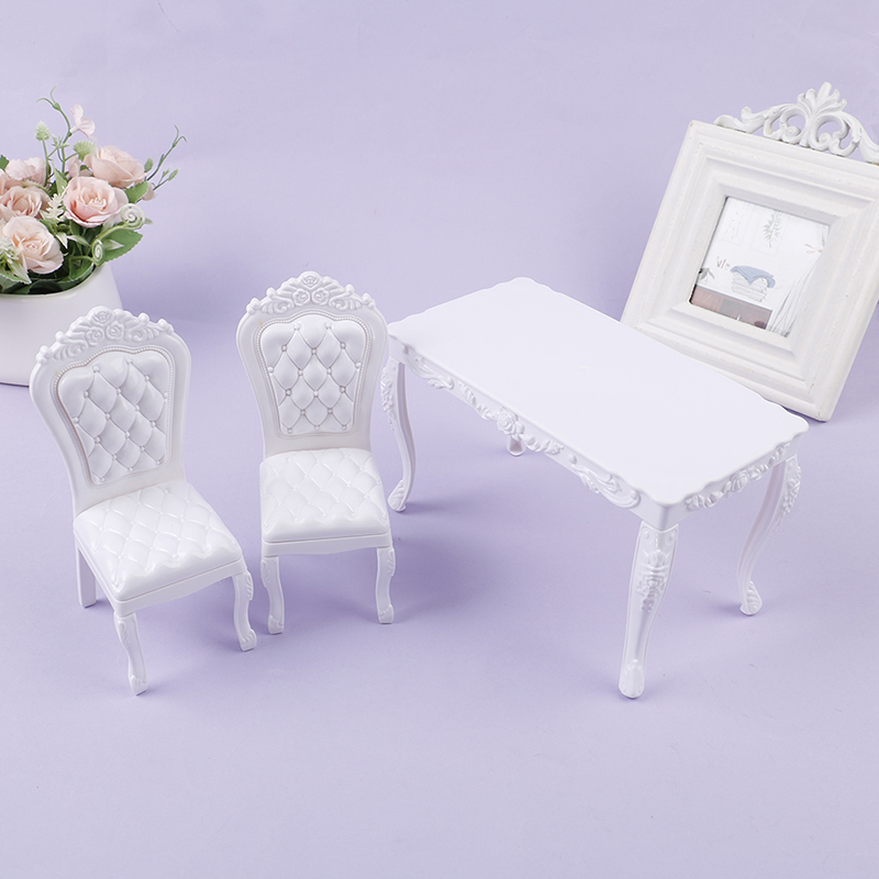 Dollhouse 1:6 Kitchen Furnitur - Bistro Table Set recension och pris