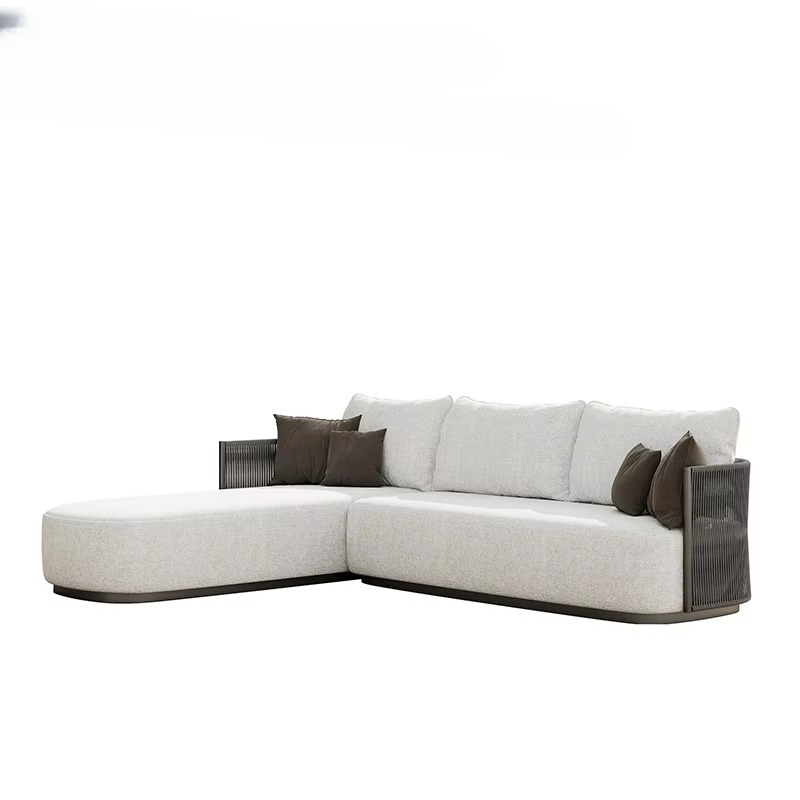 Patio Set Garden Pool Rope Mod - Outdoor Furniture L Shape recension och pris