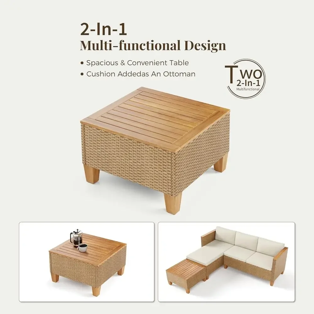 3-Piece Outdoor Patio Furnitur - Outdoor Furniture L Shape recension och pris