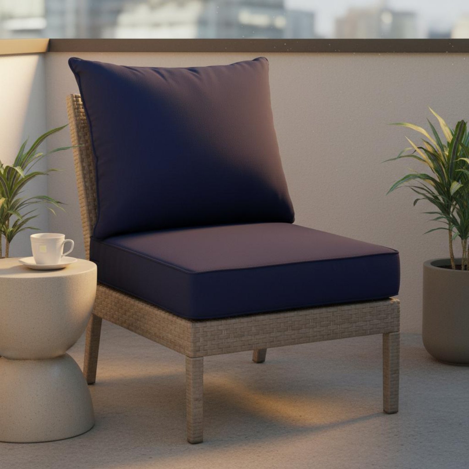 Patio Chair Pad Hidden Closure - Outdoor Furniture Pads recension och pris