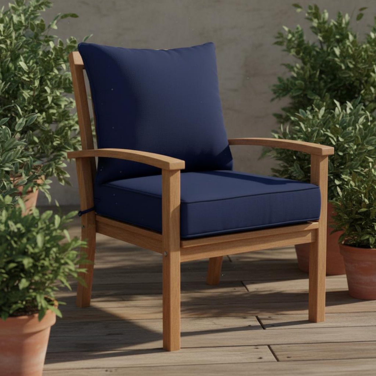 Patio Chair Pad Hidden Closure - Outdoor Furniture Pads recension och pris