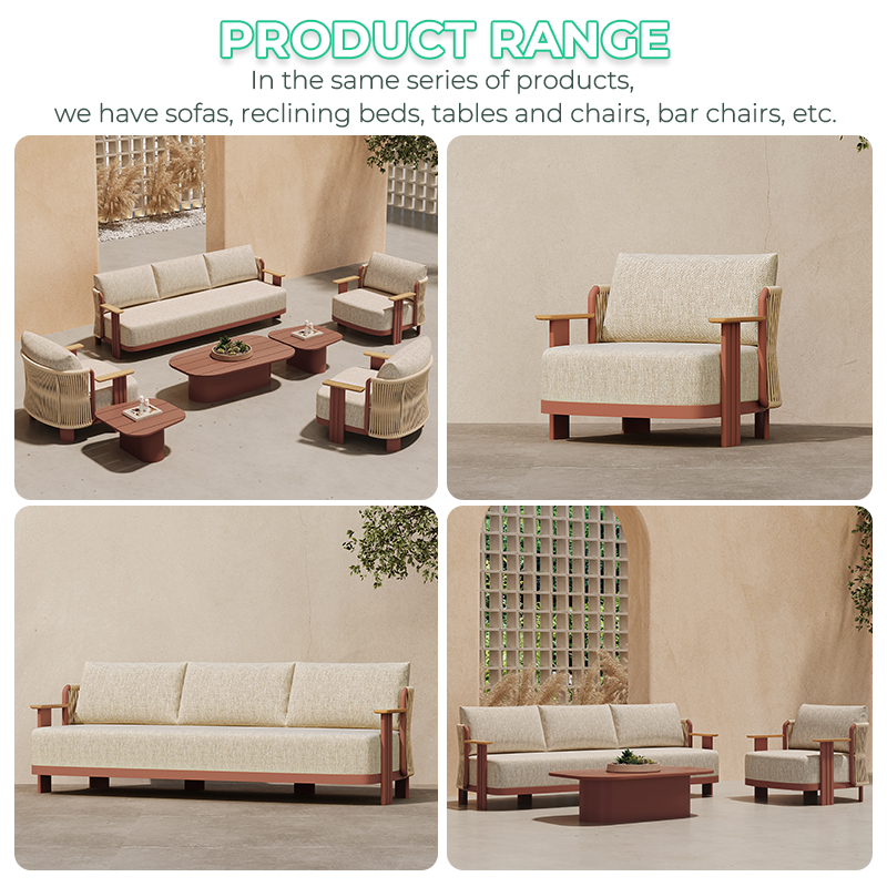 Holiday Villa Outdoor Sofa Set - Outdoor Furniture L Shape recension och pris